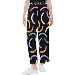 Abstract Pattern Wallpaper Women s Pants 