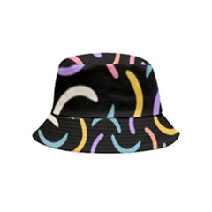 Abstract Pattern Wallpaper Inside Out Bucket Hat (kids)