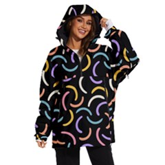 Abstract Pattern Wallpaper Women s Ski And Snowboard Waterproof Breathable Jacket