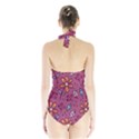 Flowers Petals Leaves Foliage Halter Swimsuit View2