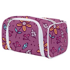 Flowers Petals Leaves Foliage Toiletries Pouch by Maspions