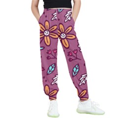 Flowers Petals Leaves Foliage Kids  Joggers