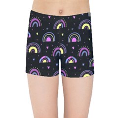 Wallpaper Pattern Rainbow Kids  Sports Shorts