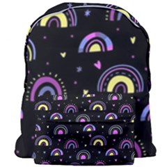 Wallpaper Pattern Rainbow Giant Full Print Backpack