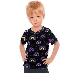 Wallpaper Pattern Rainbow Kids  Sports T-shirt