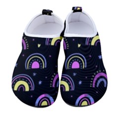 Wallpaper Pattern Rainbow Women s Sock-style Water Shoes