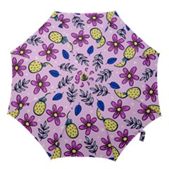 Flowers Petals Pineapples Fruit Hook Handle Umbrellas (small)