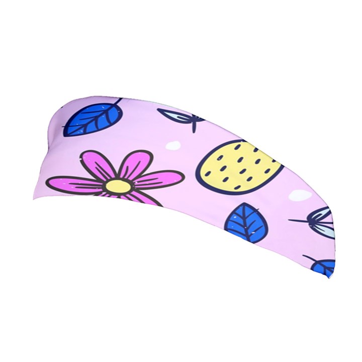 Flowers Petals Pineapples Fruit Stretchable Headband