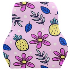 Flowers Petals Pineapples Fruit Car Seat Back Cushion  by Maspions