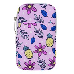 Flowers Petals Pineapples Fruit Waist Pouch (small)