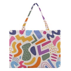 Abstract Pattern Background Medium Tote Bag