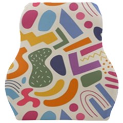 Abstract Pattern Background Car Seat Velour Cushion 