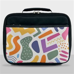 Abstract Pattern Background Lunch Bag