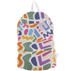 Abstract Pattern Background Foldable Lightweight Backpack