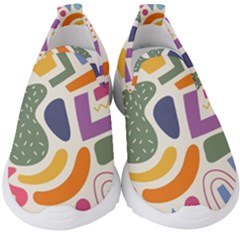 Abstract Pattern Background Kids  Slip On Sneakers