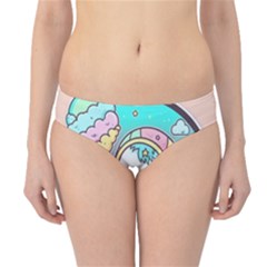 Boy Astronaut Cotton Candy Childhood Fantasy Tale Literature Planet Universe Kawaii Nature Cute Clou Hipster Bikini Bottoms by Maspions