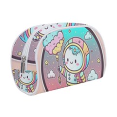 Boy Astronaut Cotton Candy Childhood Fantasy Tale Literature Planet Universe Kawaii Nature Cute Clou Make Up Case (small) by Maspions