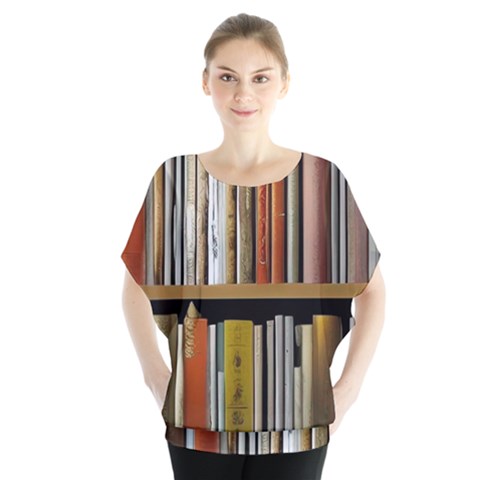 Book Nook Books Bookshelves Comfortable Cozy Literature Library Study Reading Reader Reading Nook Ro Batwing Chiffon Blouse by Maspions