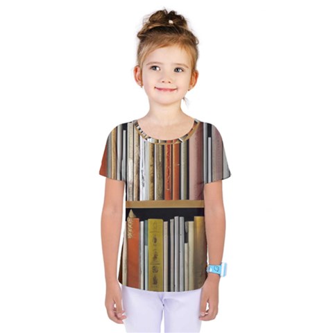 Book Nook Books Bookshelves Comfortable Cozy Literature Library Study Reading Reader Reading Nook Ro Kids  One Piece T-shirt by Maspions