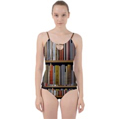 Book Nook Books Bookshelves Comfortable Cozy Literature Library Study Reading Reader Reading Nook Ro Cut Out Top Tankini Set