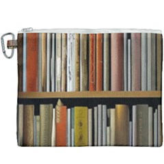 Book Nook Books Bookshelves Comfortable Cozy Literature Library Study Reading Reader Reading Nook Ro Canvas Cosmetic Bag (xxxl)