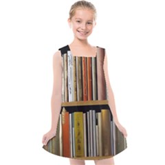 Book Nook Books Bookshelves Comfortable Cozy Literature Library Study Reading Reader Reading Nook Ro Kids  Cross Back Dress