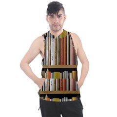 Book Nook Books Bookshelves Comfortable Cozy Literature Library Study Reading Reader Reading Nook Ro Men s Sleeveless Hoodie