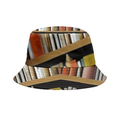 Book Nook Books Bookshelves Comfortable Cozy Literature Library Study Reading Reader Reading Nook Ro Bucket Hat by Maspions