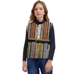 Book Nook Books Bookshelves Comfortable Cozy Literature Library Study Reading Reader Reading Nook Ro Kid s Button Up Puffer Vest	