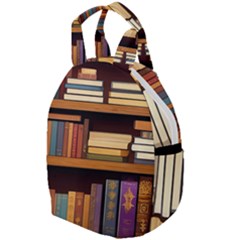 Book Nook Books Bookshelves Comfortable Cozy Literature Library Study Reading Room Fiction Entertain Travel Backpack