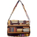 Book Nook Books Bookshelves Comfortable Cozy Literature Library Study Reading Room Fiction Entertain Courier Bag View3