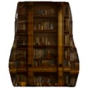 Books Book Shelf Shelves Knowledge Book Cover Gothic Old Ornate Library Car Seat Back Cushion  View2