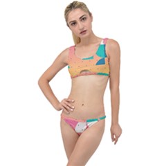 Abstract Geometric Bauhaus Polka Dots Retro Memphis Art The Little Details Bikini Set