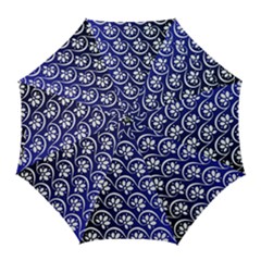 Pattern Floral Flowers Leaves Botanical Golf Umbrellas