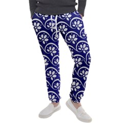 Pattern Floral Flowers Leaves Botanical Men s Jogger Sweatpants