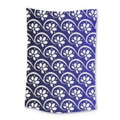 Pattern Floral Flowers Leaves Botanical Small Tapestry