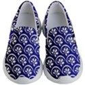 Pattern Floral Flowers Leaves Botanical Kids Lightweight Slip Ons View1