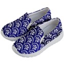 Pattern Floral Flowers Leaves Botanical Kids Lightweight Slip Ons View2