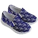 Pattern Floral Flowers Leaves Botanical Kids Lightweight Slip Ons View3