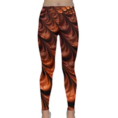 Fractal Frax Classic Yoga Leggings by Askadina