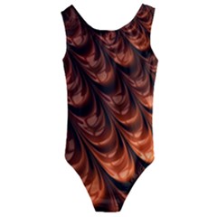 Fractal Frax Kids  Cut-out Back One Piece Swimsuit