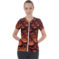 Fractal Frax Short Sleeve Zip Up Jacket