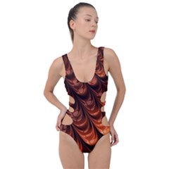 Fractal Frax Side Cut Out Swimsuit by Askadina