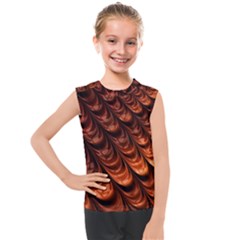 Fractal Frax Kids  Mesh Tank Top by Askadina