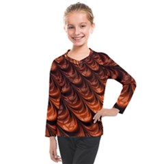 Fractal Frax Kids  Long Mesh T-shirt