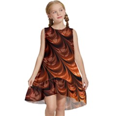 Fractal Frax Kids  Frill Swing Dress by Askadina