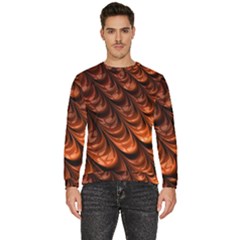 Fractal Frax Men s Fleece Sweatshirt by Askadina