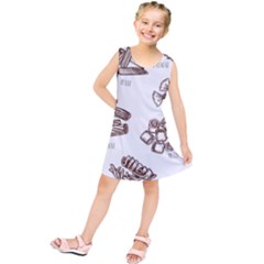 Pasta Mie Spageti Rigatoni Lasagna Kids  Tunic Dress by Askadina