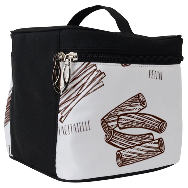 Pasta Mie Spageti Rigatoni Lasagna Make Up Travel Bag (Big)