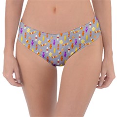 Halloween Candy Reversible Classic Bikini Bottoms by Askadina